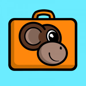 Suitcase Monkey